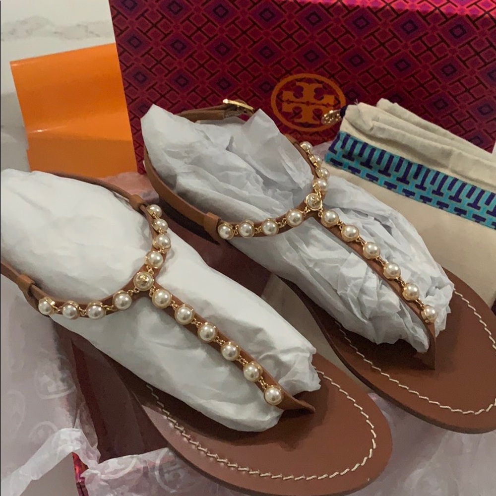 Tory Burch Emmy Pearl Thong Sandal